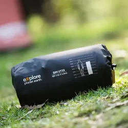 Explore Planet Earth Camper Single Self-Inflating 35mm Hiking Mat - 3/4 Length