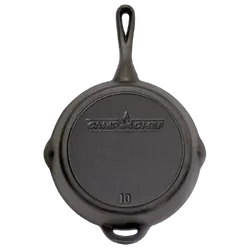 Camp Chef 10" Seasoned Cast Iron Skillet