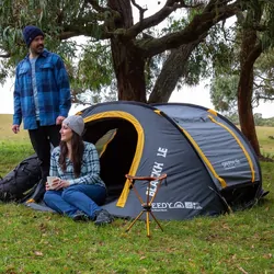 Explore Planet Earth Speedy Blackhole 3 Person Pop Up with LED Lights