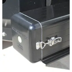 Supa Peg Pole Carrier Double Door 1580mm Black Powder Coated