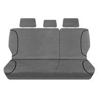 Tuff Terrain Canvas Grey Seat Covers to Suit Toyota Landcruiser 200 Series Wagon GXL 8 Seater 09/07-06/09 MIDDLE