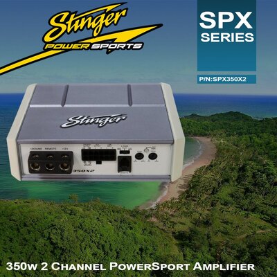 Stinger 2 Channel Marine Amplifier