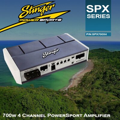 Stinger 4 Channel Marine Amplifier