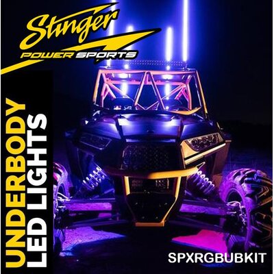 Stinger Spx 8-Way Rgb Underbody / Rock Light Kit