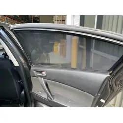 Mazda 3 Sedan 2nd Generation Car Rear Window Shades (BL; 2009-2013)