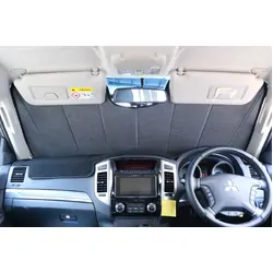 Mitsubishi Pajero/Montero/Shogun 4th Generation Front Windscreen Sun Shade (V80; 2007-2021)