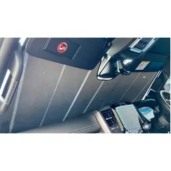 Dodge RAM/RAM 1500/2500/3500 Crew/Quad Cab Front Windscreen Sun Shade (DS/DJ; 2008-Present)