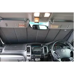 Front Windscreen Sun Shade to suit Toyota LandCruiser Prado 120 Series | Lexus GX 470 (J120; 2003-2009)