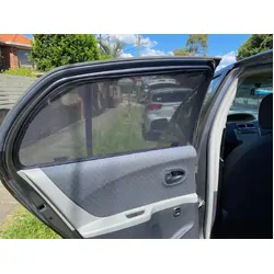 Car Rear Window Shades to suit Toyota Yaris/Vitz Hatchback 2nd Generation (XP90; 2006-2011)