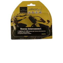 Stinger Australia Y Splitter (1Xf 2Xm) Rca