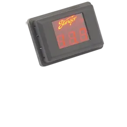 Red Digital Voltage Gauge