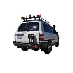 Single Spare Wheel Carrier to Suit Toyota LandCruiser 105 Series RHS