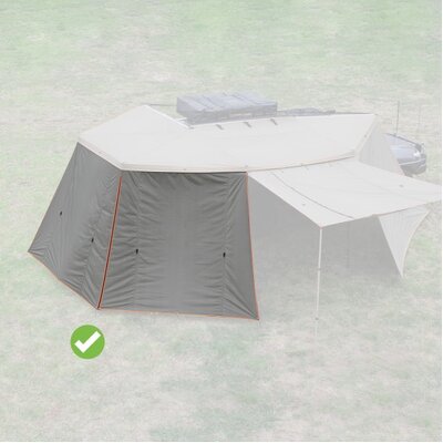 Darche Eclipse 270 Gen 2 Awning Wall (2) Right (Drivers)