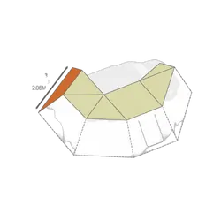 Darche Eclipse 270 Gen 2 Awning Wall (3) Right (Drivers)