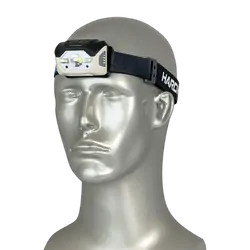 HARDKORR 440LM RECHARGEABLE LED HEAD TORCH WITH HANDS FREE MODE