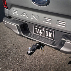 TAG Heavy Duty Towbar for Next-Gen Ford Ranger (06/2022 - on), Volkswagen Amarok (12/2022 - on) - Styleside Utes