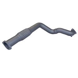 Redback Exhaust Dump Pipe for Toyota Landcruiser 75 78 79 Series with 1HZ DTS Conversion (01/1990 - 10/2007)