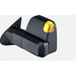 MSA 4x4 Accessories Mitsubishi Pajero Sport 2015-Current, Black, Electric, Indicators, Powerfold - Both Wires