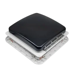 TRA Australia 12v Shower Roof Vent w/ LED Lights And Tinted Lid