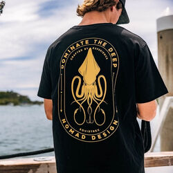 Nomad Design T-Shirt Squidtrex Domination - Black - M