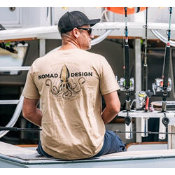 Nomad Design T-Shirt Squidtrex Rising - Tan - L