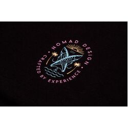 Nomad Design T-Shirt Womens Rise Of The Madscad - Faded Black - 14