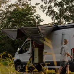 Tuff Terrain 180 Free Standing Awning With Dimmable LEDs & TripleT Bracket Combo