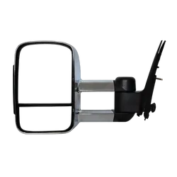 Extendable Towing Mirrors For Mitsubishi Triton 2015 - Nov 2018 - Chrome