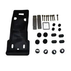 Extendable Towing Mirrors For Toyota Landcruiser 75, 76, 78 & 79 Series - Black/Electric