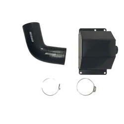 Stainless Steel Snorkel + Airbox For Nissan Navara NP300 - Brushed