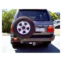Twin Rear Spare Wheel Carrier to Suit Toyota LandCruiser 100 Series IFS