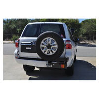 Twin Rear Spare Wheel Carrier to Suit Toyota LandCruiser 200 Series 09/2015-Onwards