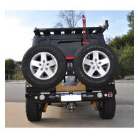 Twin Rear Spare Wheel Carrier to Suit Jeep Wrangler