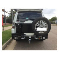 Twin Rear Spare Wheel Carrier to Suit Mitsubishi Pajero NS-Onwards 11/2006-Onwards without Sensors
