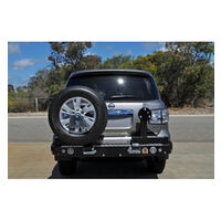 Twin Rear Spare Wheel Carrier to Suit Nissan Patrol Y62 Wagon