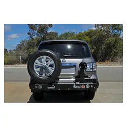 Twin Rear Spare Wheel Carrier to Suit Nissan Patrol Y62 Wagon
