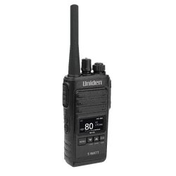 Uniden UH755-2DLX 5 Watt UHF CB Splashproof Handheld Radio (Deluxe Pack)