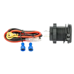 VES 12/24v Quick Charge Socket - USB C + USB Quick Charge 3.0