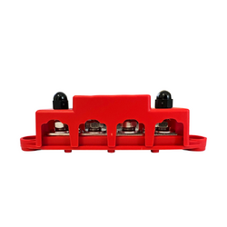 VES 4 Way Distribution Block Positive 10mm