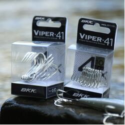 BKK Viper-41 Treble Hooks - #1 - 7 Per Pack