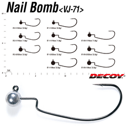 Decoy 806678 Nail Bomb VJ-71 1/0-1/16 Pkt 5