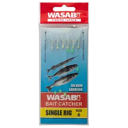 Wasabi Sabiki Bait Rig #4 (5 Pack)
