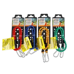 Wildtrak 90Cm Bungee Cord With Carabiners 4Asstd