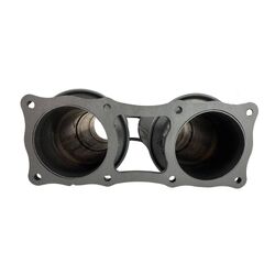 Redback Extreme Duty Twin 4" 6" Round Resonator