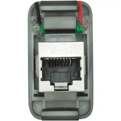 Rj45 Pass-Through Adaptor - Type 2 (Red)