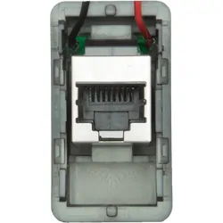 Rj45 Pass-Through Adaptor - Type 4 (Red)