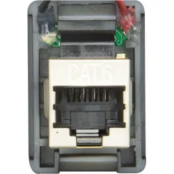 Rj45 Pass-Through Adaptor - Type 1 (White)