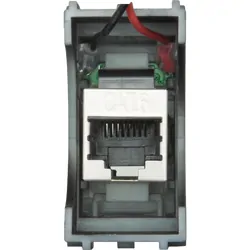 Rj45 Pass-Through Adaptor - Type 3 (White)