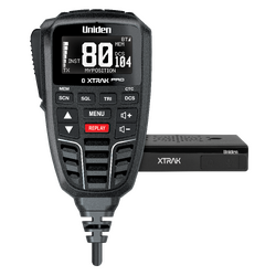 Uniden XTRAK 80 Pro Smart UHF Radio with OLED Display and Location Sharing