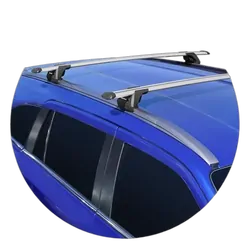 Yakima ThruBar 135cm Silver Pair (S17Y) To Suit Isuzu MU-X 5dr SUV 08/2021-/On